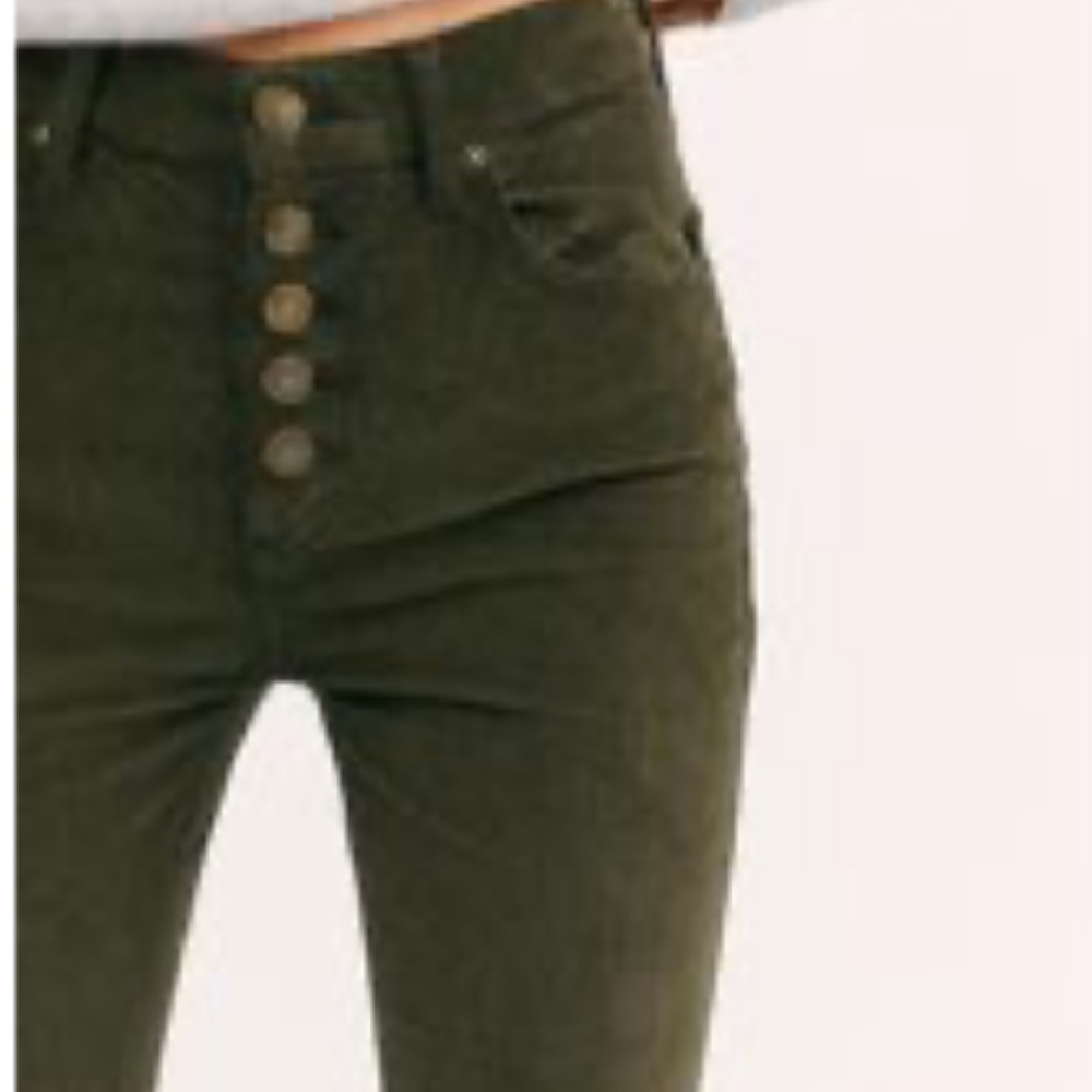 Free people corduroy pants